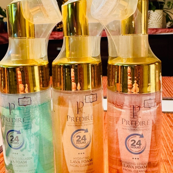 Prédiré Hydrating Collagen Lava Foam Facial Cleanser Set